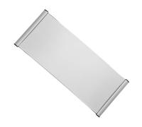 Cabilock Aluminum Alloy Blank Engraving Plates Curved Metal Name Tags for Office Home DIY Labeling Door Sign Blanks for Business and Living Spaces