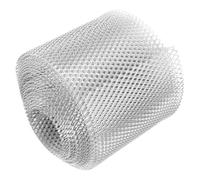 Cabilock Aluminum Alloy Mesh Gutter Guard Cover 15cm X 600cm for Drain and Gutter Protection, Corrosion Resistant Leaf Guard Mesh Screen for Outdoor Roof Drainage and Blockage Prevention