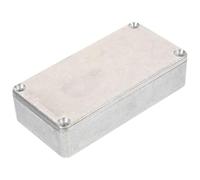 Cabilock Aluminum Guitar Stomp Box Enclosure DIY Metal Guitar Pedal Case with Polished Rust-resistant Surface for Effectors and Distortion Pedals