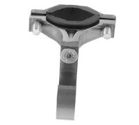 Cabilock Aluminum Moped Handlebar Hanger Hook Heavy Duty Front Bar Mount for Electric Scooters and Mopeds Easy Install Wear Resistant Helmet and Bag Hanging Hook with Sleek Titanium Gray