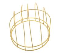 Cabilock Ancient Headdress Frame Small DIY Chinese Crown Base Metal Hollow Vintage Style for Hanfu Costume Parties Masquerades and Cosplay Accessories