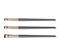 Cabilock Angled Eyeliner Brush for Precise Outlining and Easy Use, Nylon and Abs Material Makeup Brush Suitable for Home and Professional Use