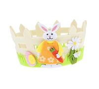Cabilock Animals Egg Storage Basket Felt Easter Egg Holder for Home Office Wedding and Versatile Storage for Fresh Flowers Snacks and Items