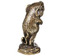 Cabilock Antique Incense Holder Decorative Chinese Zodiac Mouse Figurine for Meditation Relaxation Home Office Decor Unique Texture Sturdy Build