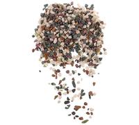 Cabilock Aquarium Gravel Tank Bottom Stone with Realistic Pebbles and River Rocks for Small Aquariums and Indoor Plants, Enhancing Visual Appeal with Elegant Space Saving Design
