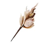 Cabilock Artificial, Fake Silk Protea Cynaroides Stems Faux Protea Flower Arrangements Decor for Weeding Party Table Decoration Centerpieces