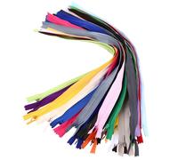 Cabilock Assorted Color Invisible Nylon Coil Zippers Clothes Zipper for Sewing Dresses Skirts Bags and Crafts Easy to Sew by Hand Machine