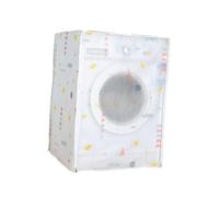 Cabilock Automatic Washing Machine Cover Peva Protector Patterns for Home Decor Fits Standard Washers Dustproof and Stylish Washing Machine Case