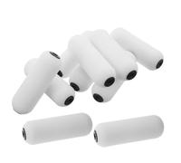 Cabilock Back Lotion Applicator Roller White Sponge Material 10pcs with Sponge Head for Smooth Lotion Spreading and Reducing Repetitive Strain Suitable for Bathroom and Bedroom Use