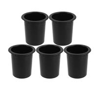 Cabilock Bass Speaker Port Tube 5PCS - Universal Fit for Subwoofer Box, Car/Home/Portable Speakers - Replacement Air Ports - 70mm Inside Dia, 88mm Length