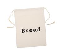 Cabilock Beeswax Bread Bag Drawstring Bakery Bags Home Bread Storage for Homemade Pastry Pouches