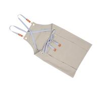 Cabilock Bib Apron with Pockets Lightweight Breathable Canvas Cooking Apron for Men Women Chefs Liquid Resistant Kitchen Workwear for Bbq Gardening Nail Salon Use Easy Clean Spill