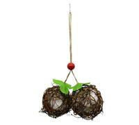 Cabilock Bird Nesting Material for Wild Birds, Cotton Rattan | Fresh Chic Rustic Look, Easy Install Outdoors, Supports Backyard Birders and Home Gardeners Random Style