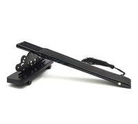 Cabilock Black Folding Fan Antiquity Style Plastic Handheld Dance Craft Fan