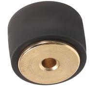 Cabilock Black Pinch Roller for Audio and Video Recorders Copper and Rubber Material, Long-lasting Power Transmission, for Cassette Machine Repair and Tape Playback