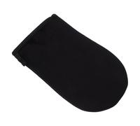 Cabilock Black Tanning Mitt Self Tanner Brush Plush Flannel Material Sleek Straightedge Design Even Application Body Lotion Achieve Beautiful Tan without Sun Exposure for Body Care