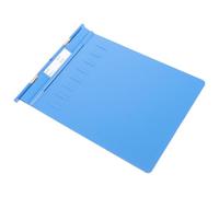 Cabilock Blue Abs Nursing Clipboard with Case History Recording Feature, Multi-Purpose Plastic Writing Board for Hospital and Office Use, Sturdy Document Holder for Nurse Documents