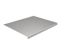 Cabilock Board 40x50cm 304 Food-Grade Metal Kitchen Chopping Board Worktop Protector Suitable for Kneading Dough and Fruit