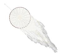 Cabilock Bohemian Dream Catcher Wall Hanging Decor Soft Plume Design for Bedroom Art Easy to Install Home Decoration Unique Wall Decor for Aesthetic Rooms