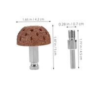 Cabilock Bowl-shaped Tire Buffer Wheel Grinding Head with Tungsten Steel for Precise Tire Repair and Metal Surface Grinding Includes High-speed Linking Rod Adapter Compatible with Power