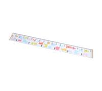 Cabilock Boy Girl's Height Ruler Drawing Decorative Height Tracker for Boys and Girls Wood and Fabric High Precision Measurement and Nursery Decor