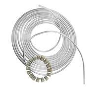 Cabilock Braided Brake Line Kit for Automotive of High Strength Oil Hose with External Thread Design for Easy Maintenance Quick Installation Vehicle Accessory for Racing Cars
