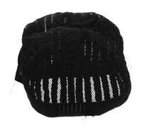 Cabilock Braided Crochet Wig Cap Black Hair Net Cap for Wig Making and Sew-in Styling Suitable for Women and Girls