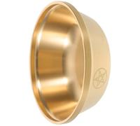 Cabilock Brass Copper Bowls for Religious Ceremonies Intricately Crafted Offering Cups for Temple Worship Home Altar Feng Shui Decor Multipurpose Ritual Containers with Traditional