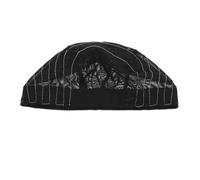 Cabilock Breathable Wig Mesh Hair Net Black Wear-resistant Cloth Wig Cover with Workmanship for Different Occasions Comfortable and Sturdy