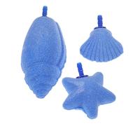 Cabilock Bubble Stone Air Stones Aquarium Tank Accessories 3pcs Marine Conch Shell Shaped Sturdy Material Bubbles Oxygenation