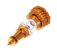 Cabilock Buddhist Pagoda Stupa Ornaments Feng Shui Tower Statue for Home Office Decor Detachable Offering Tower for Buddhist Supplies Party Decor and Office Ornament