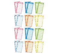 Cabilock Budget Card Consumption Sheets 24pcs Space Series Cash Plan Sheets Creative Expense Tracking and Financial Management for Personal and Business Use Random Color