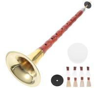 Cabilock C Key Suona Wind Instrument Traditional Chinese Woodwind for Beginners Lightweight Portable Ethnic Music Instrument with Natural Sound for Teaching and Stage Random Color