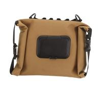 Cabilock Camping Tissue Bag with Hanging Feature Multi-use Outdoor Storage for Wet Wipes and Napkins Portable Canvas Organizer for Tent Poles and Trees Convenient Travel Accessory in Khaki