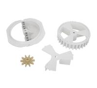 Cabilock Candy Machine Parts, Gumball Machine Part Replacement Wheel, Adjustable Plastic Gear, Easy Replacement, 1 Set for Round Candy Vending Machines