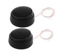 Cabilock Car Audio Dome Tweeters Mini High Frequency Speakers Easy Install Vehicle Stereo Loudspeakers Temperature Resistant Auto Sound System Upgrade