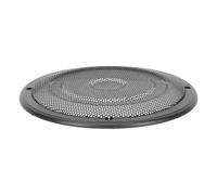 Cabilock Car Audio Speaker Net Speaker Decorative Mesh Cover Black Plastic Iron Sound Protection Cover Not Easy to Deform Effective Protection for Car Subwoofer Modification