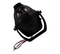 Cabilock Car Compass Ball with LED Illumination Accurate Magnetic Sensor Dashboard Compass for Vehicle Boat Hunting and Outdoor Navigation Compact Lightweight Design for Night Visibility