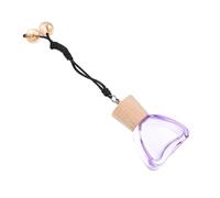 Cabilock Car Perfume Bottle Hanging Pendant 12ml Purple Essential Oil Diffuser for Auto Interior Air Freshener Accessory