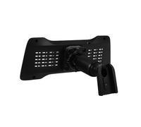 Cabilock Car Rearview Mirror Dash Cam Mount Bracket with Arm and Secure Snap Plate Tool Installation Stable Firm Attachment for Dvr No Strap Needed Compatible with Vehicles