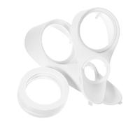 Cabilock Car Speaker Bracket Set Third Gen Auto Speaker Mounting Spacer for Universal Vehicles 3-Way Frequency Audio Adapter Ring Sturdy Plastic Washer for Car Audio Accessories