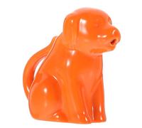 Cabilock Cartoon Ceramic Animal Milk Pitcher with Handle, Orange Dog Design Creamer Jug for Kitchen Sauce Serving and Home Milk Frother, Small Ceramic Pouring Creamer Cup