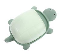 Cabilock Cartoon Turtle Wall-mounted Toothbrush Holder with Large-capacity Storage Rack Installation Space-saving Bathroom Organizer for Toothpaste and Shower Accessories