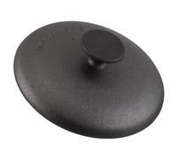 Cabilock Cast Iron Lid for Dutch Oven 20Cm Replacement Cast-Iron Cauldron Lid with Knob for Skillet and Grill Pan Suitable for Kitchen Cooking