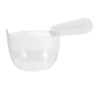 Cabilock Cat Food Scale Spoon with Clip Small Plastic Measuring Cup Compact Design for Wet Food Feeding Dogs and Cats