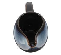 Cabilock Ceramic Creamer Pitcher with Handle Elegant Small Jug for Milk Sauce and Dressings Ergonomic Spout for Precise Pouring Home and Kitchen Use