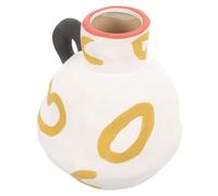 Cabilock Ceramic Milk Jug Vase for Decor Modern Flower Vase Home Decor Luxury Table Centerpiece