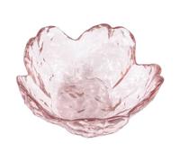 Cabilock Cherry Blossom Crystal Cup Japanese Pen Washing Cup for Acrylic Nails Manicure Pen Holder Storage Holder