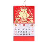 Cabilock Chinese Wall Calendar, 2025 New Year Calendar Snake Year Chinese Hanging Calendar Monthly Feng Shui Calendar Traditional Lunar New Year Planner for Home Office
