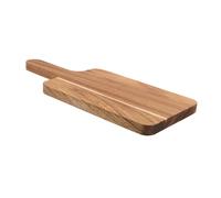 Cabilock Chopping Board with Handle Small Compact Cutting Board for Kitchen Prep and Serving Snacks Bread Cheese Fruits Grain Pattern Food Safe